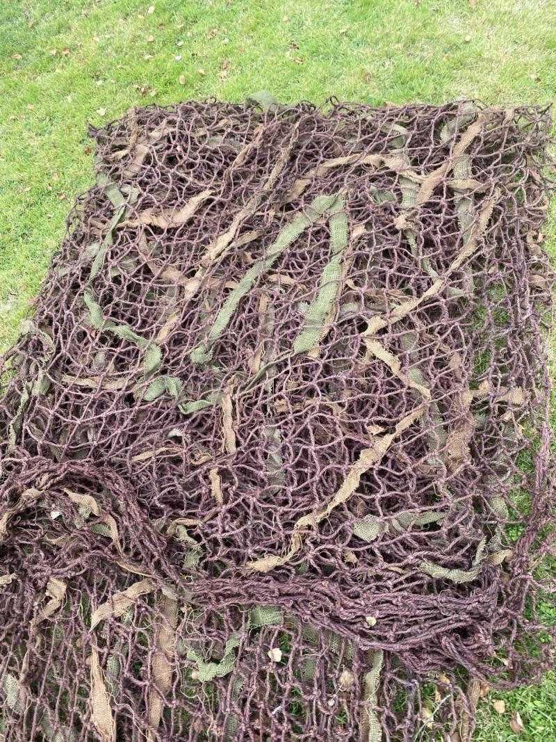 LARGE WW2 GERMAN CAMO 6.2M X 6.2M NETTING