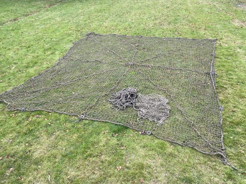 WW2 GERMAN 3.5M X 3.5M CAMO NETTING