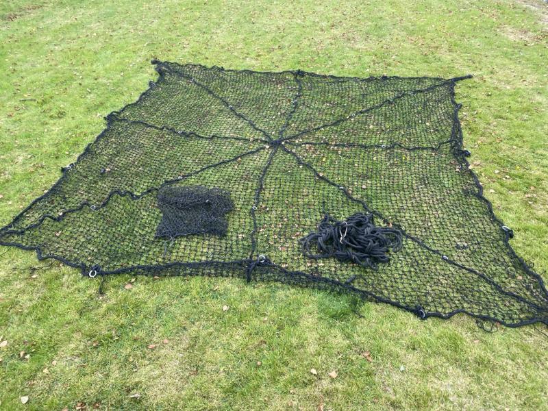 WW2 GERMAN WAFFEN-SS/PANZER 3.4M X 3.4M CAMO NETTING