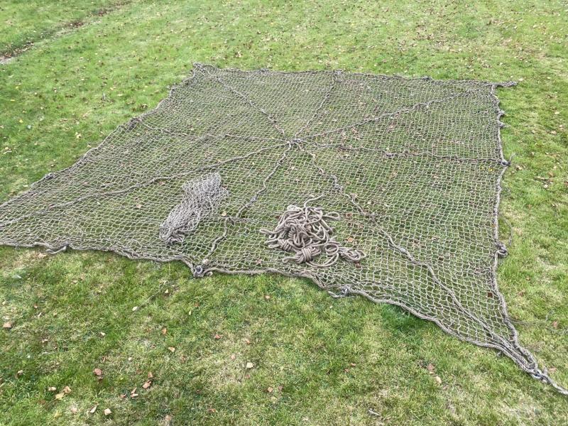 WW2 GERMAN 3.5M X 3.5M CAMO NETTING