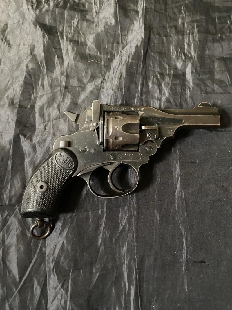 DEACTIVATED WEBLEY MK.IV SNUB REVOLVER (NEW EU DEACTIVATION)