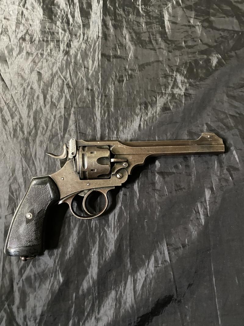 DEACTIVATED 1918 DATED WEBLEY MK.VI REVOLVER (OLD SPEC DEACTIVATION)