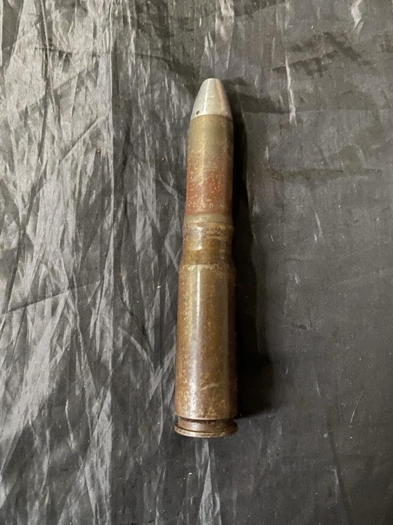 WW2 GERMAN 20MM HEI-T ANTI-AIRCRAFT ROUND (INERT)