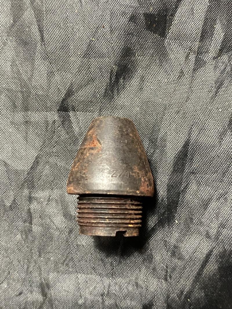 WW2 GERMAN 20MM CANNON ROUND FUZE (INERT)