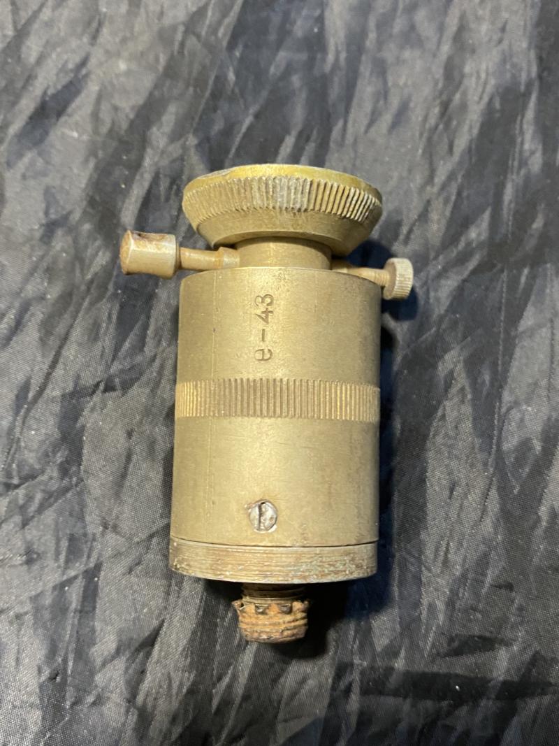 WW2 GERMAN DZ35 FUZE (INERT)