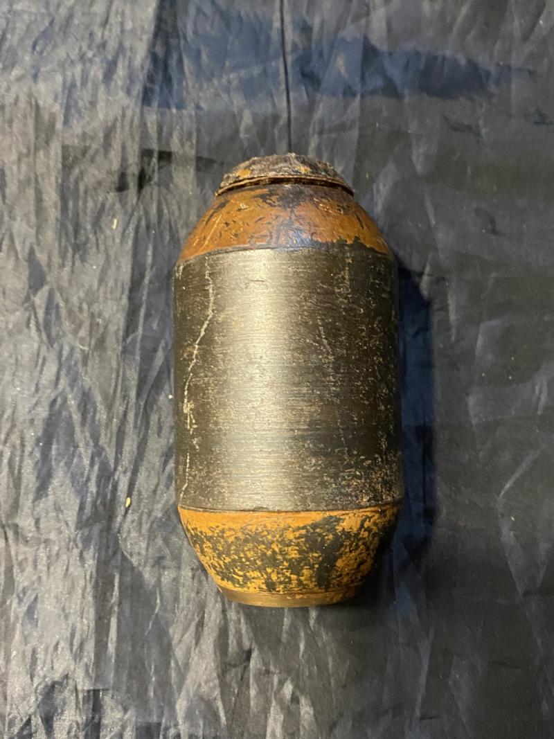 WW2 BELGIAN DBT MORTAR GRENADE (INERT)