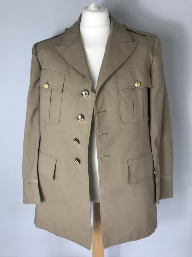 U.S. NAVY KHAKI TROPICAL COAT