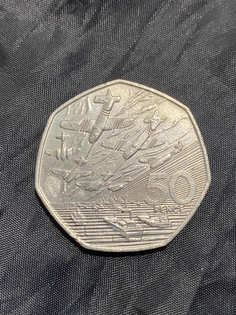 1994 D-DAY 50 PENCE COIN