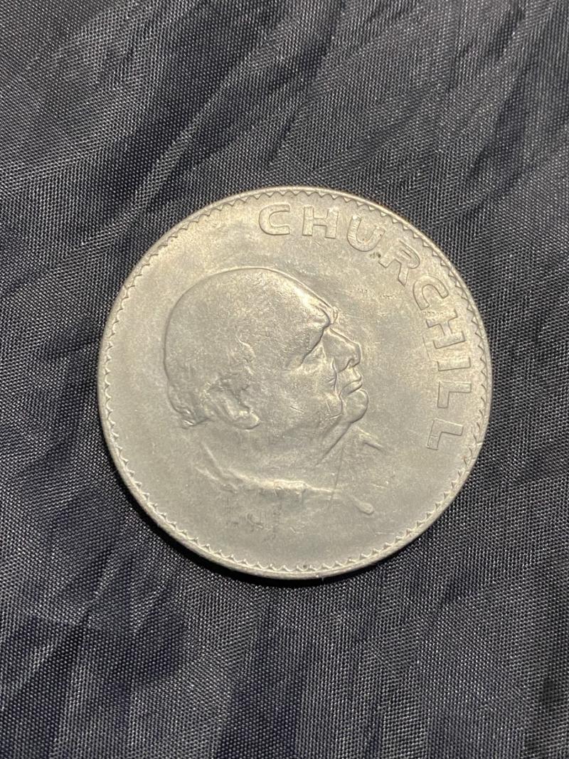 1965 CHURCHILL CROWN COIN