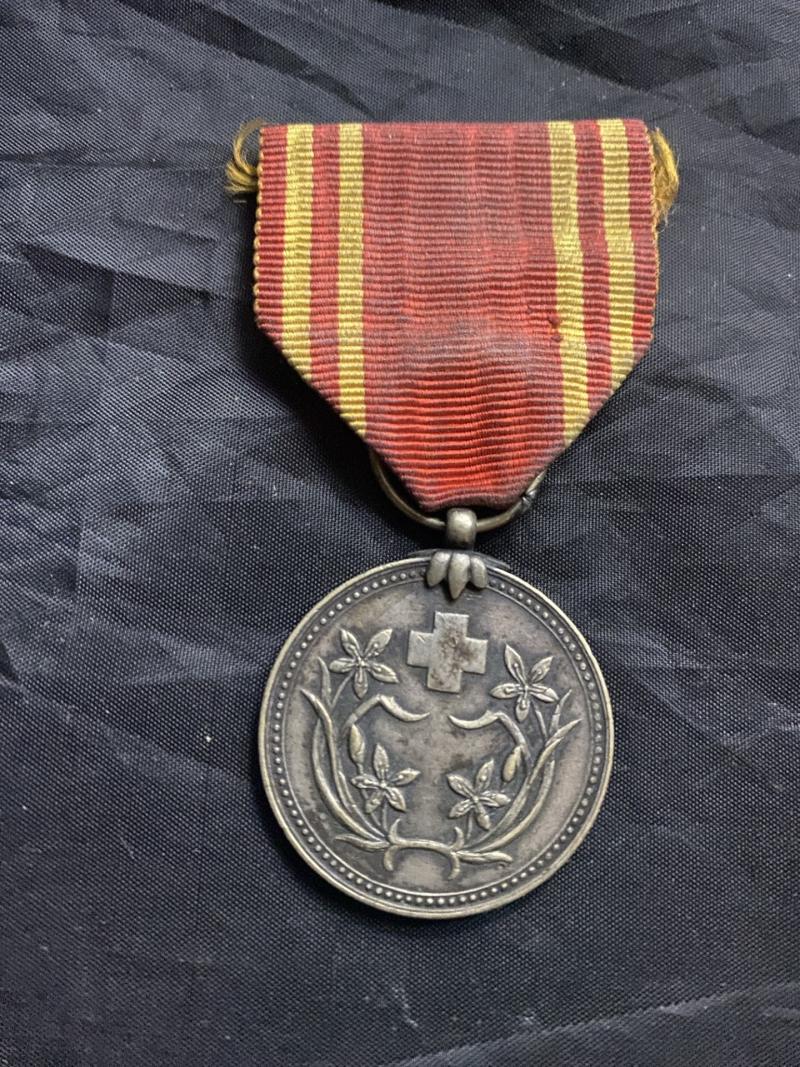 MANCHURIA RED CROSS MERIT MEDAL (SILVER)