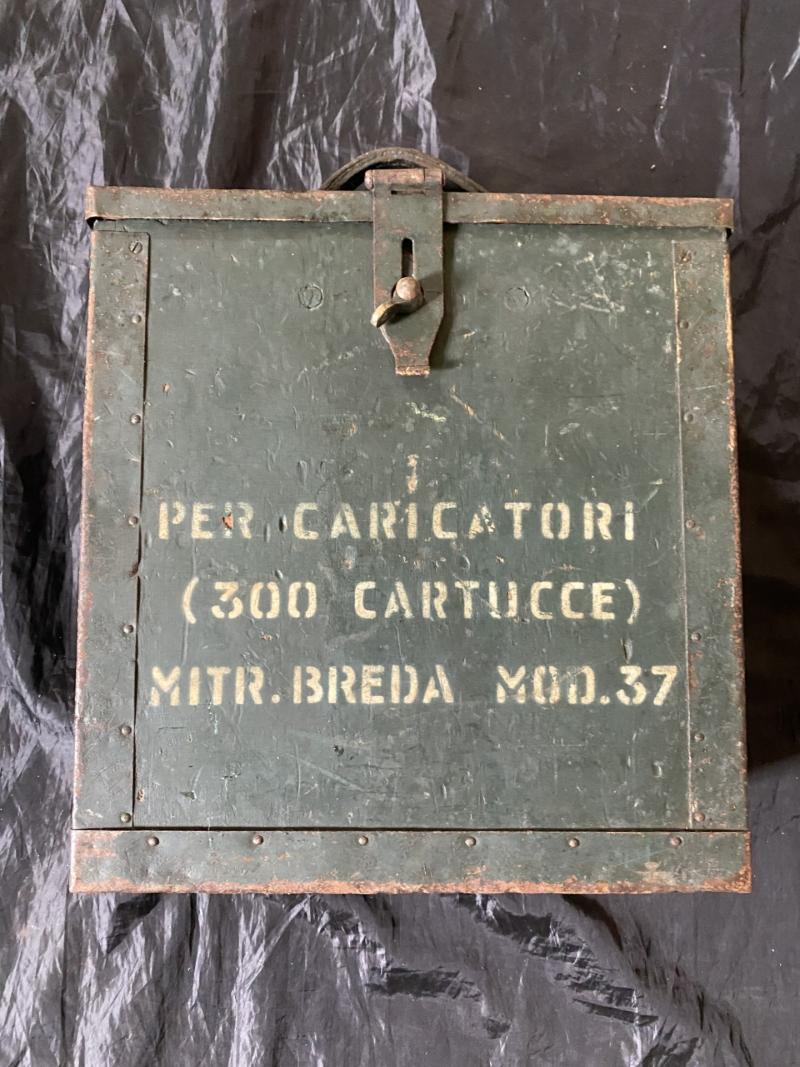 BREDA M37 7.62 AMMUNITION BOX