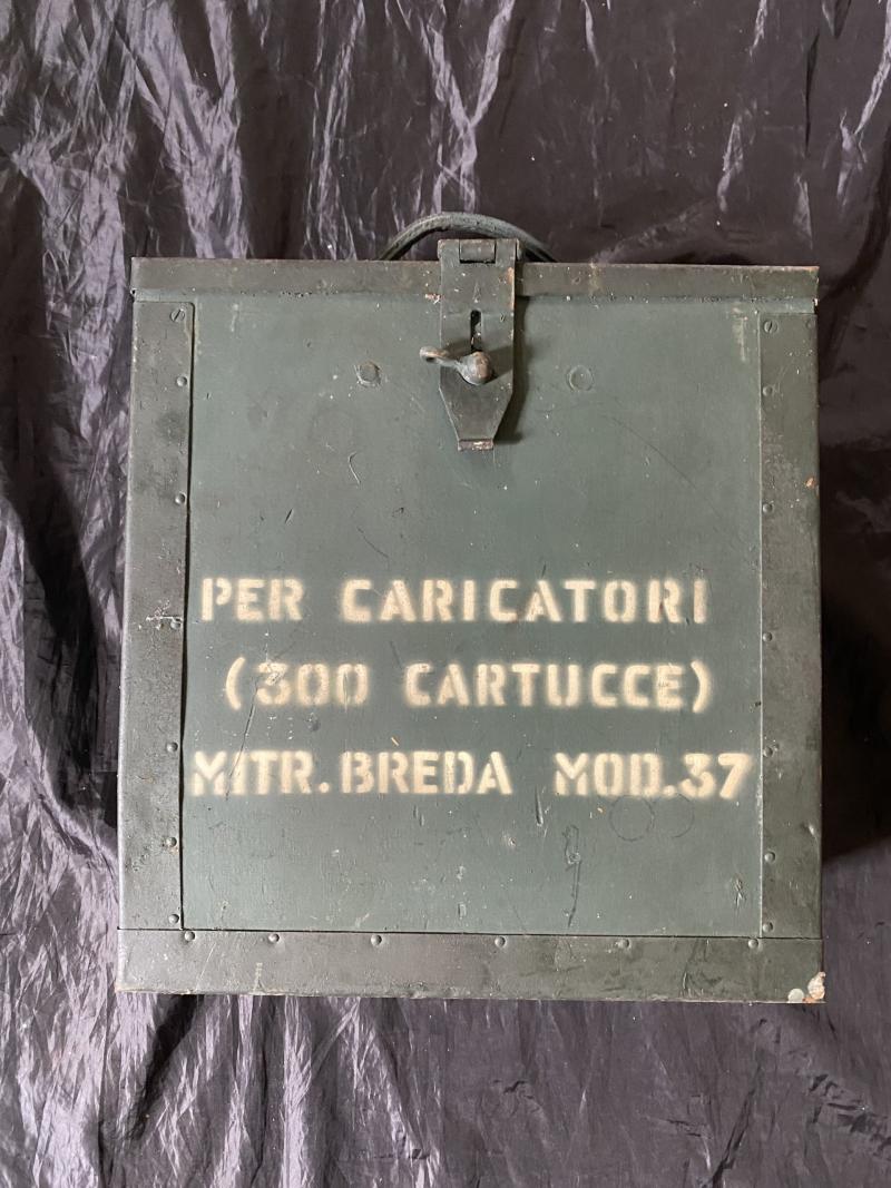 BREDA M37 7.62 AMMUNITION BOX