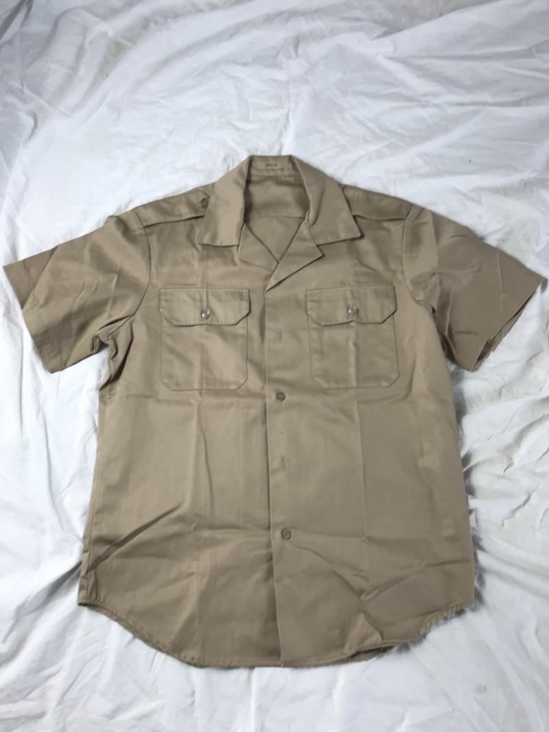 U.S. SHORT SLEEVE TAN SHIRT