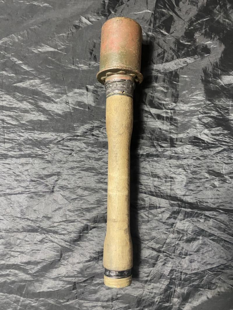 WW2 GERMAN M24 STICK GRENADE  (INERT)