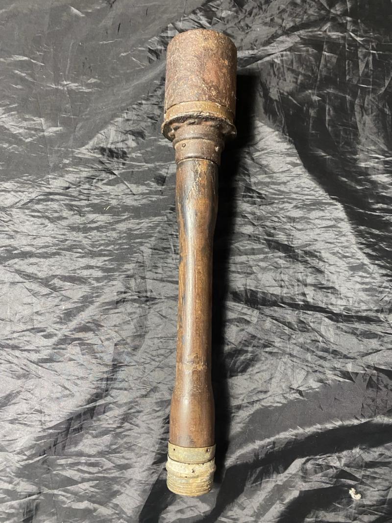 WW2 GERMAN M24 STICK GRENADE WITH SLEEVE (INERT)