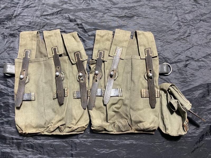 REPRODUCTION WW2 GERMAN MP38/MP40 MAGAZINE POUCHES