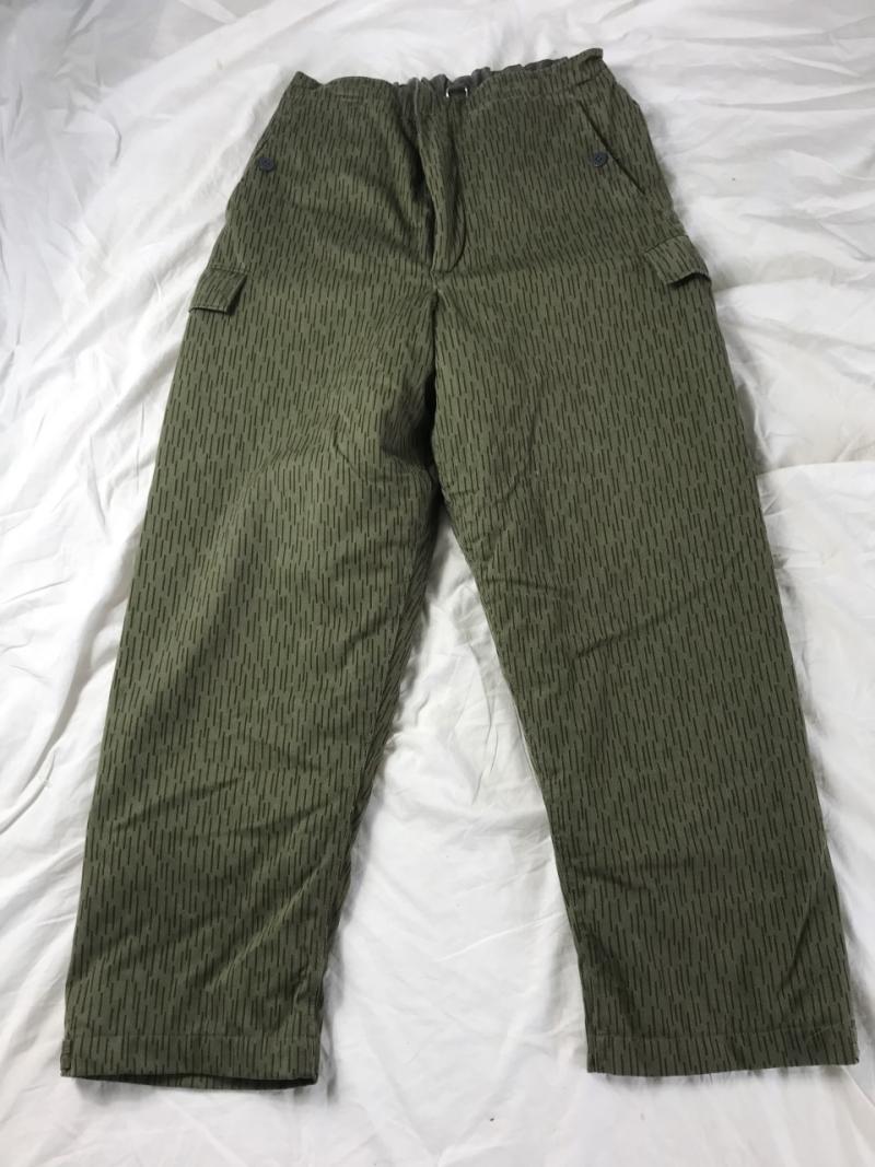 EAST GERMAN RAIN DROP CAMO PARKA TROUSERS