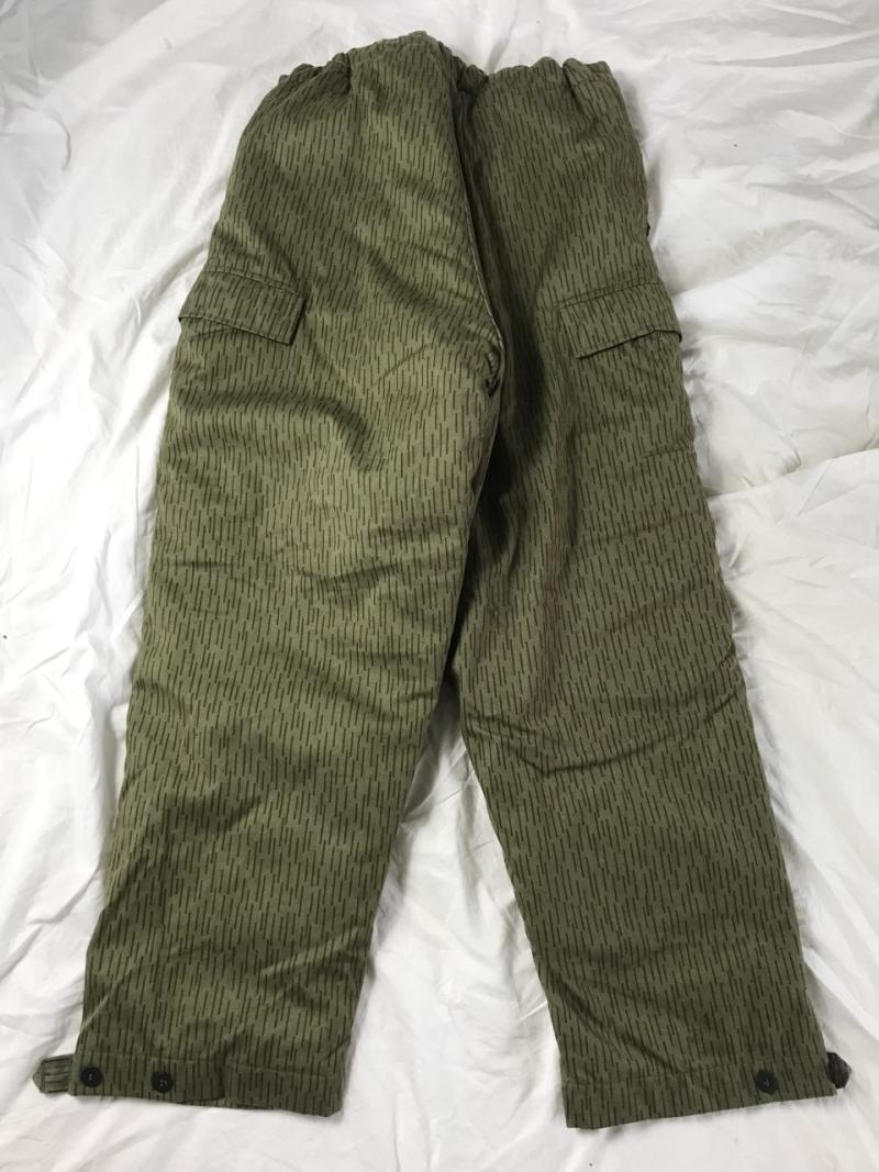 EAST GERMAN RAIN DROP CAMO PARKA TROUSERS & BRACES