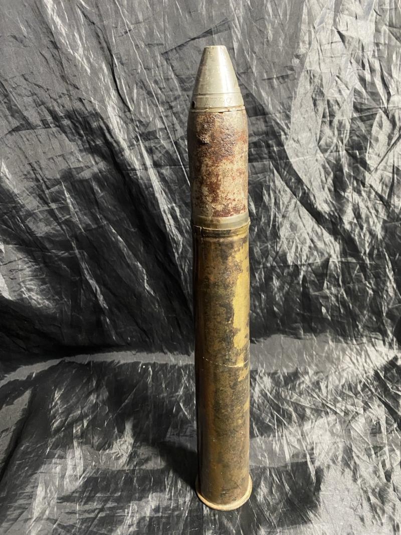 WW2 GERMAN 3.7CM PAK INERT ROUND