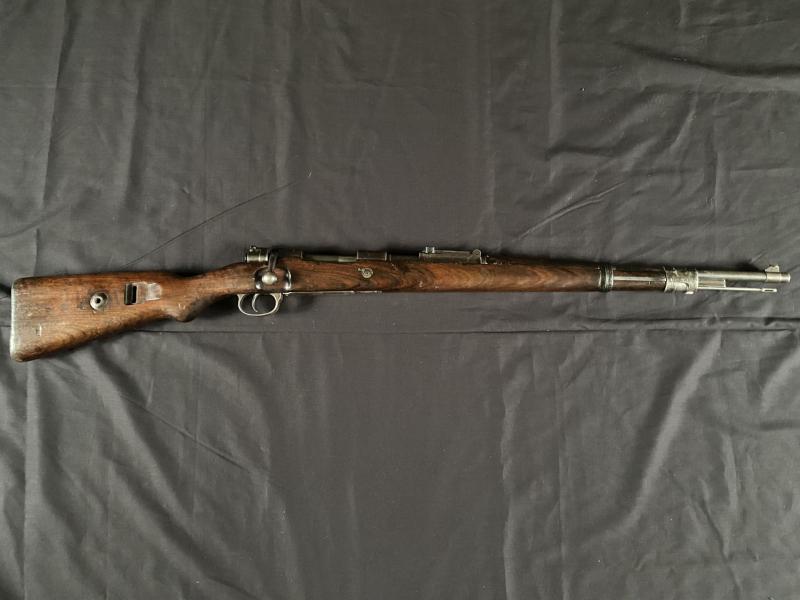 RARE WW2 GERMAN K98 1937 S/42 RIFLE (UK DEACTIVATION)