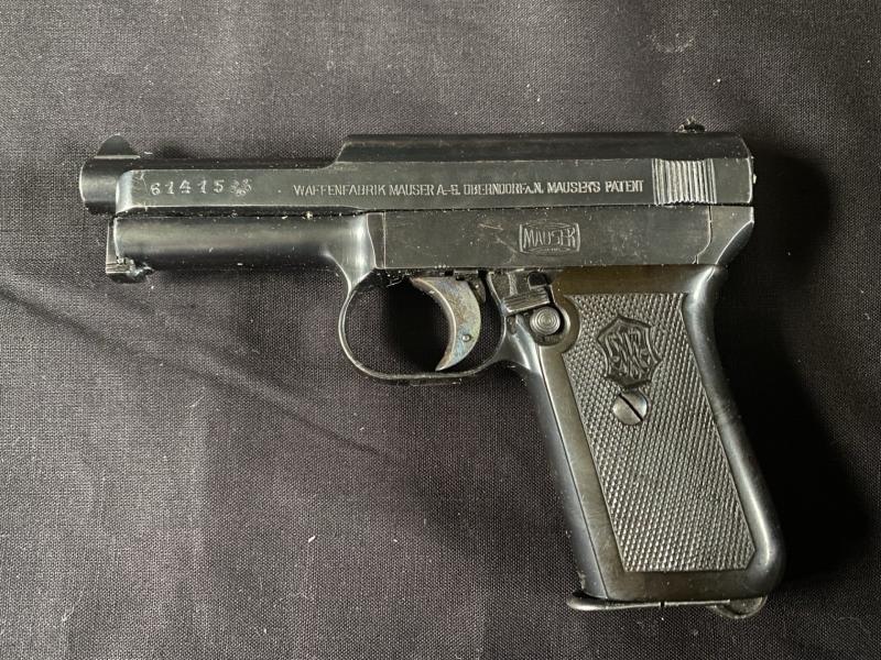 DEACTIVATED MAUSER MODEL 1914 PISTOL (MATCHING) (NEW EU DEACTIVATION)