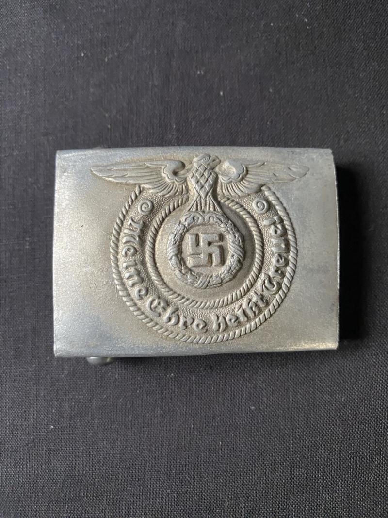 REPRODUCTION WW2 GERMAN WAFFEN-SS BELT BUCKLE