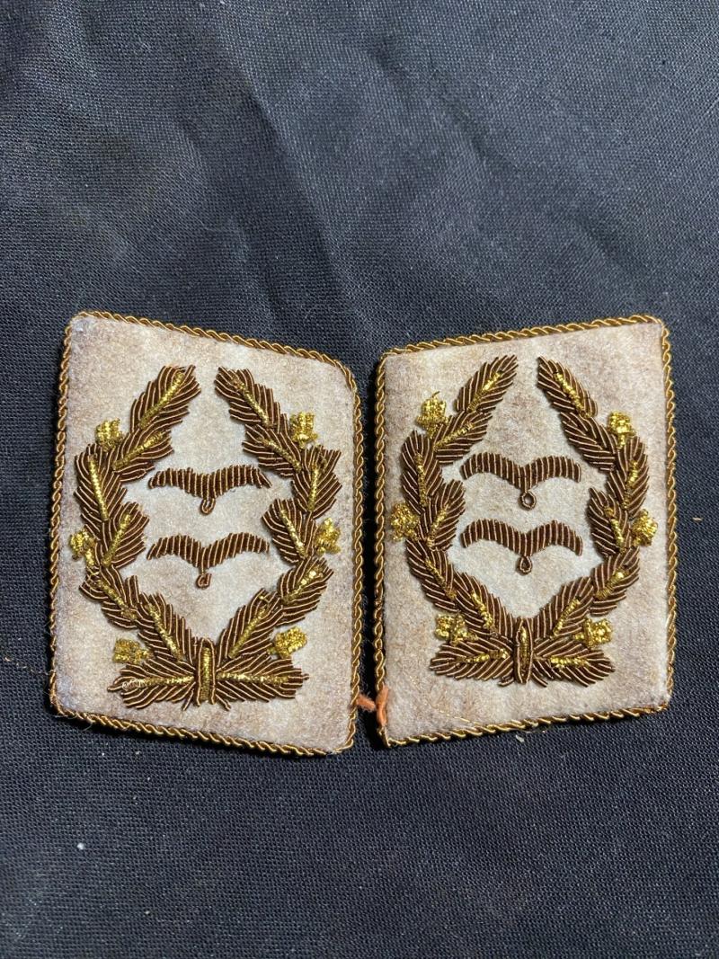 WW2 GERMAN LUFTWAFFE GENERALEUTNANT COLLAR TABS