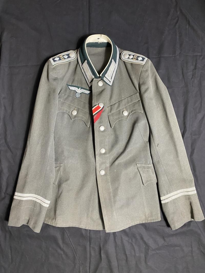 WW2 GERMAN ARMY INFANTRY REGIMENT 133 DER SPEISS TUNIC.