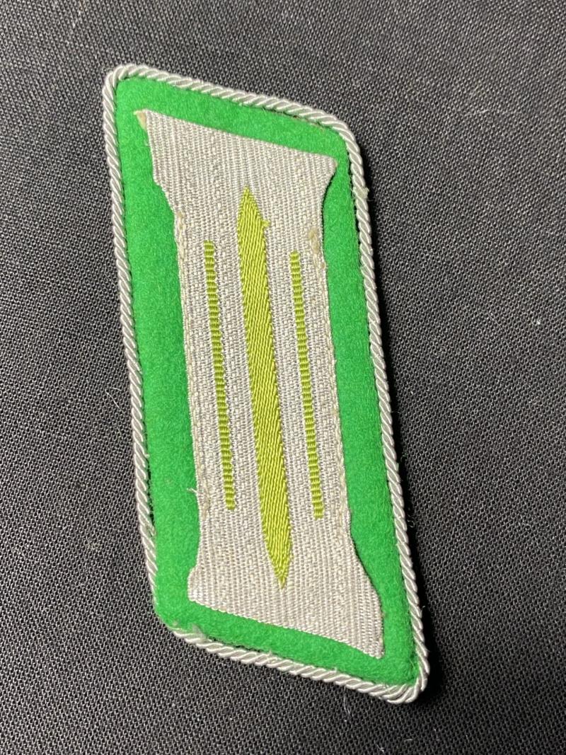 WW2 GERMAN POLICE COLLAR TAB