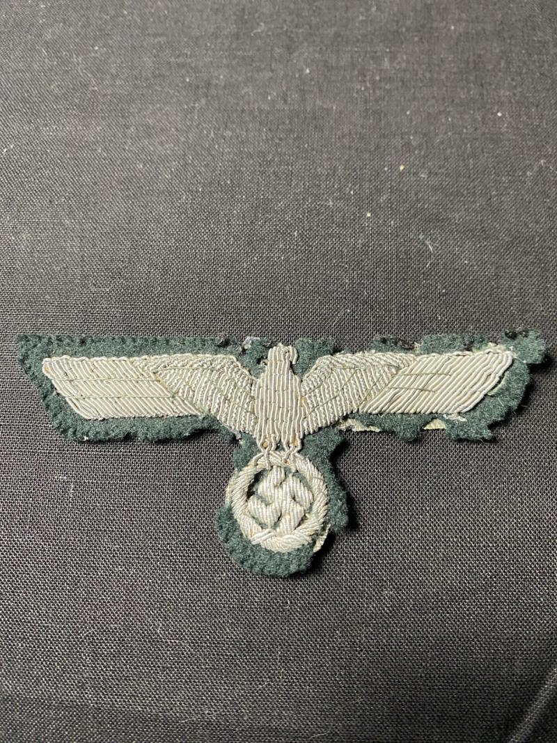 WW2 GERMAN ARMY OFFICER'S BREAST EAGLE
