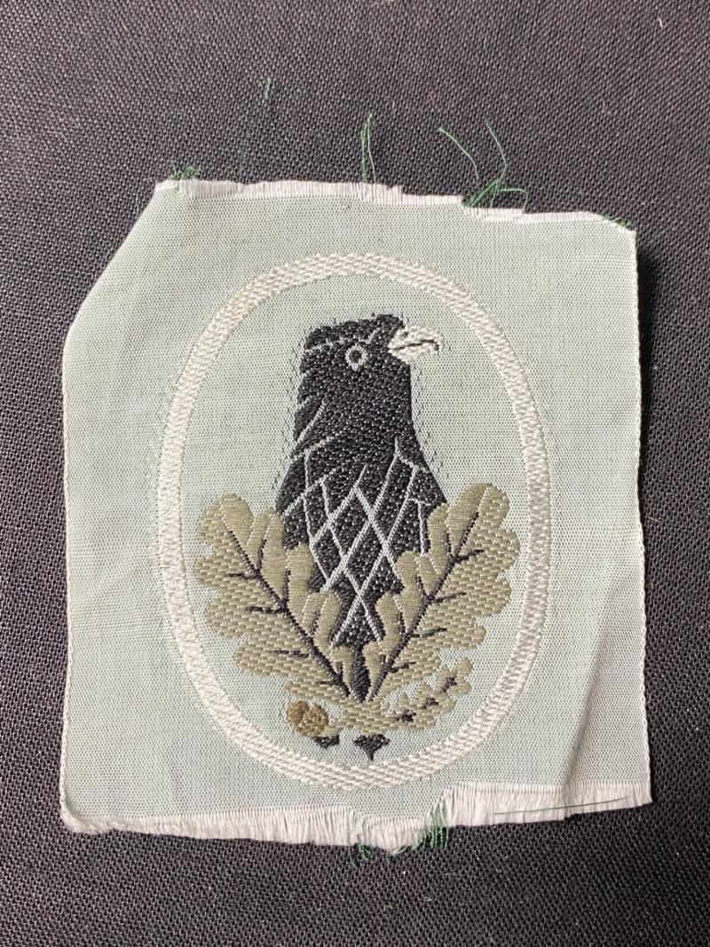 HIGH QUALITY REPRODUCTION WW2 GERMAN SNIPER SLEEVE PATCH (50S/60S)
