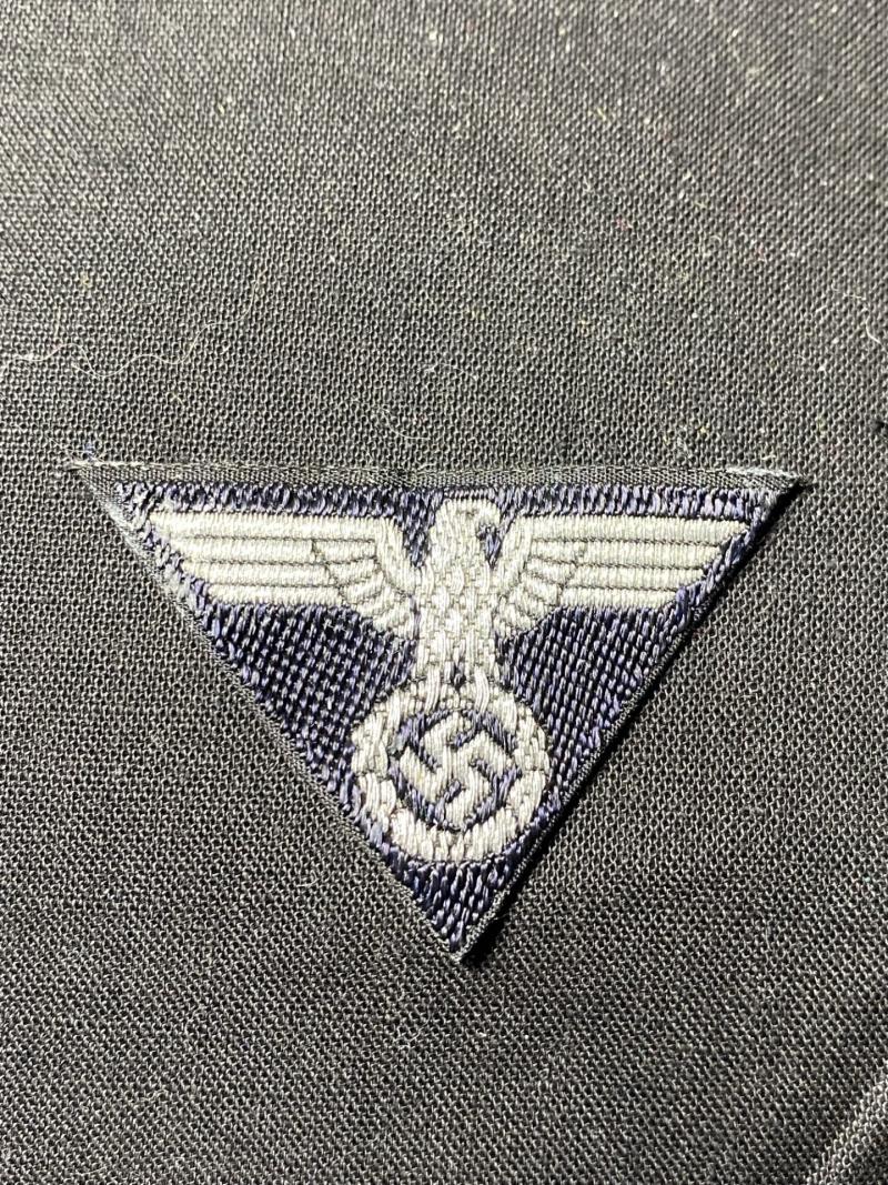 RARE WW2 GERMAN NSKK SIDE CAP INSIGNIA