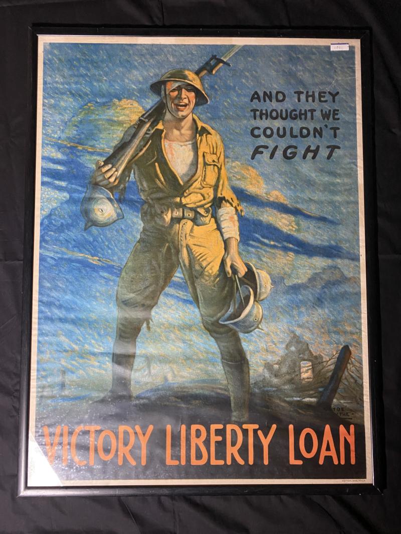 WW1 VICTORY LIBERTY BOND POSTER 