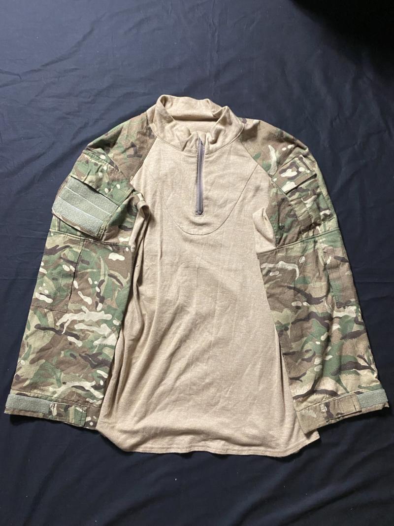 BRITISH ARMY MTP CAMO UNDER ARMOUR SHIRT