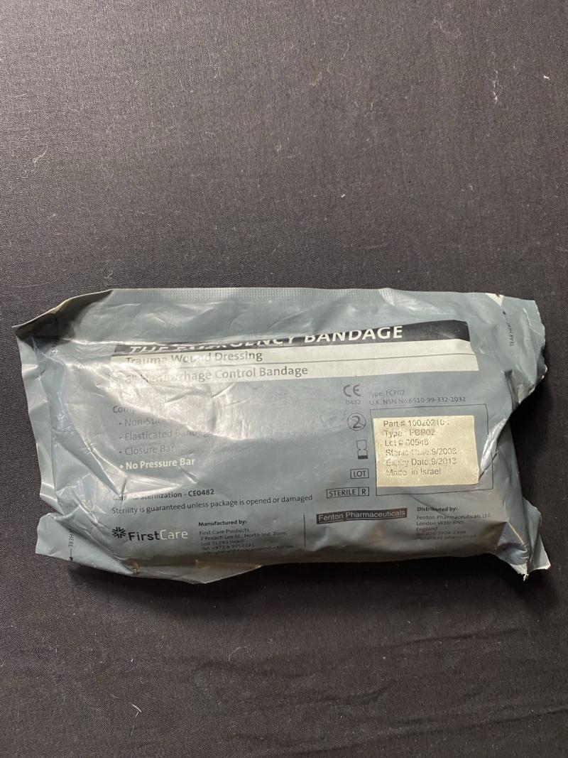 BRITISH ARMY EMERGENCY BANDAGE