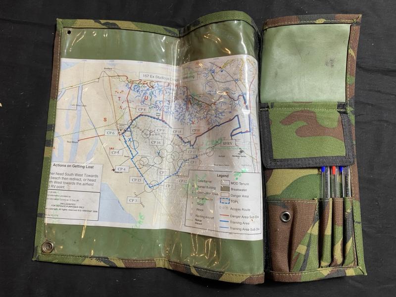 BRITISH DPM MAP CASE