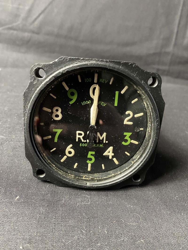 WW2 RAF TACHOMETER RPM INDICATOR MK.IVB GAUGE