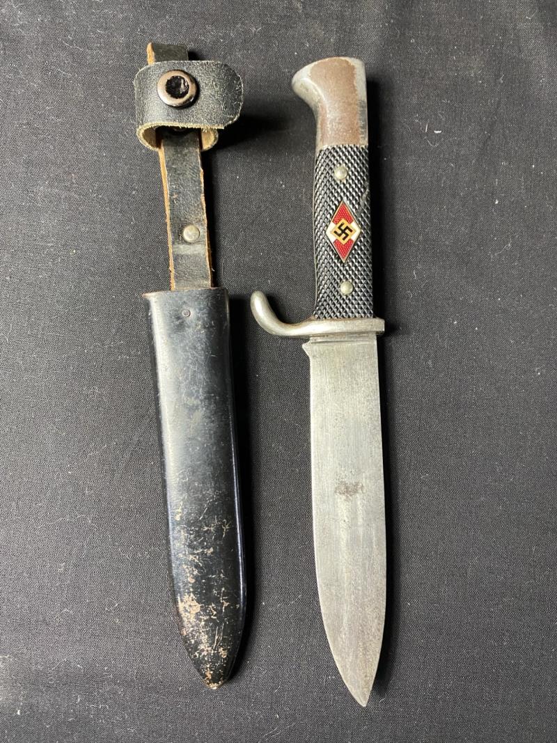 WW2 GERMAN HITLER YOUTH KNIFE