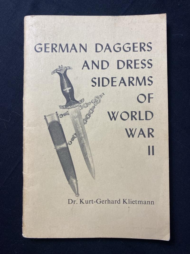 GERMAN DAGGERS AND DRESS SIDEARMS OF WORLD WAR II BOOK (PAPERBACK)