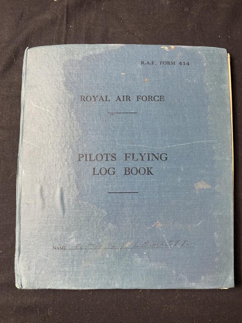 ROYAL AIR FORCE PILOT'S LOG BOOK