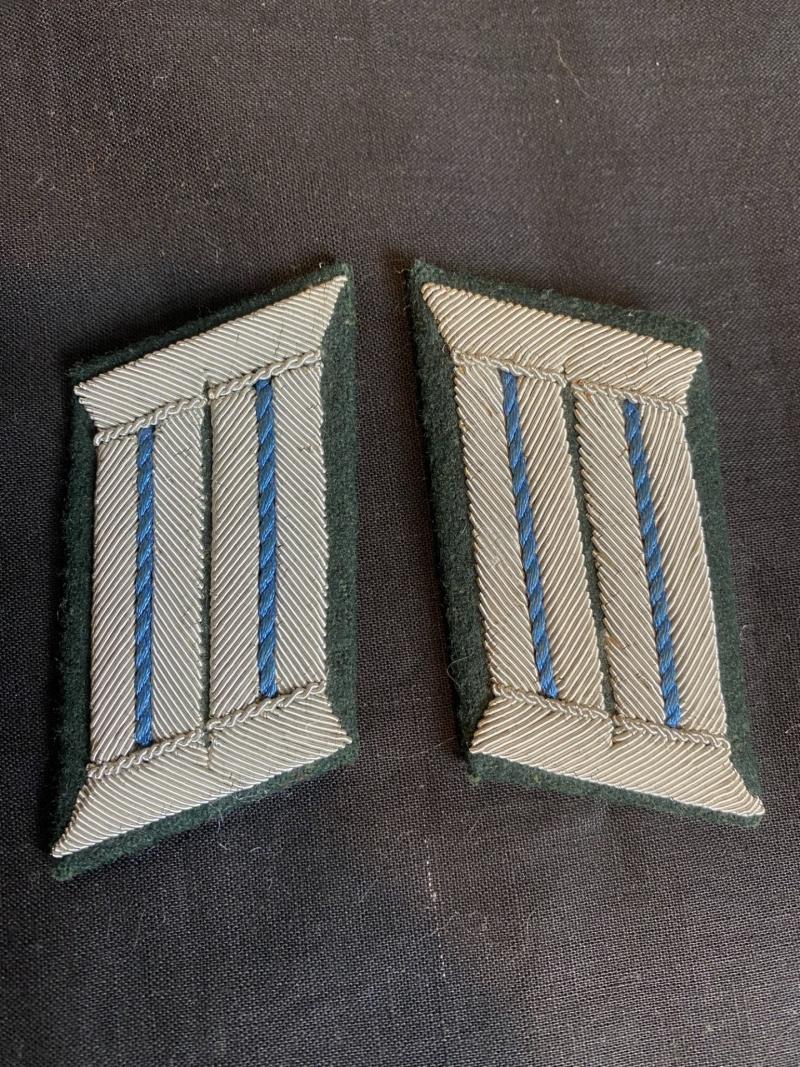 WW2 GERMAN ARMY MEDICAL COLLAR TABS