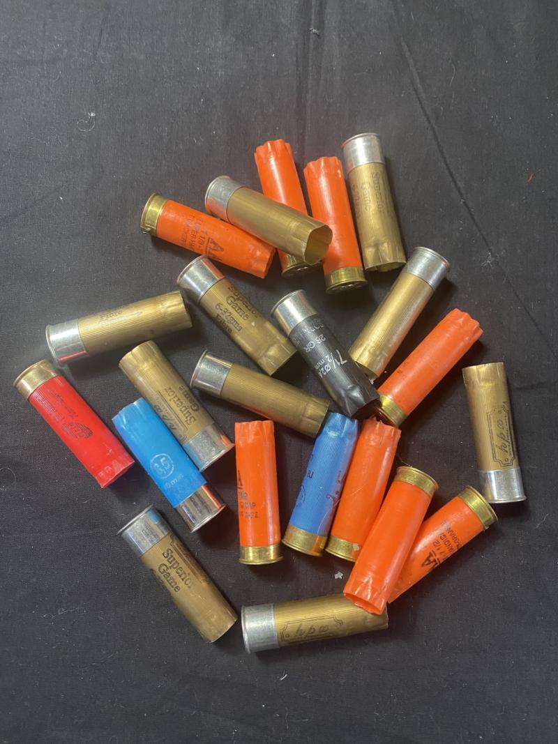 12G SHOTGUN SHELL CASES (INERT)