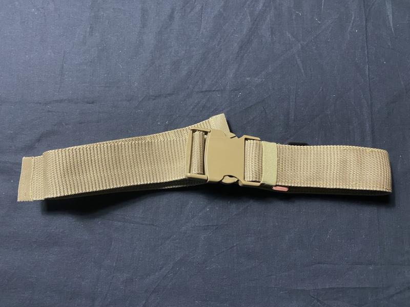 TAN WEBBING BELT
