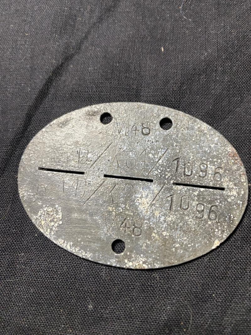 REPRODUCTION WW2 GERMAN RAD DOG TAG