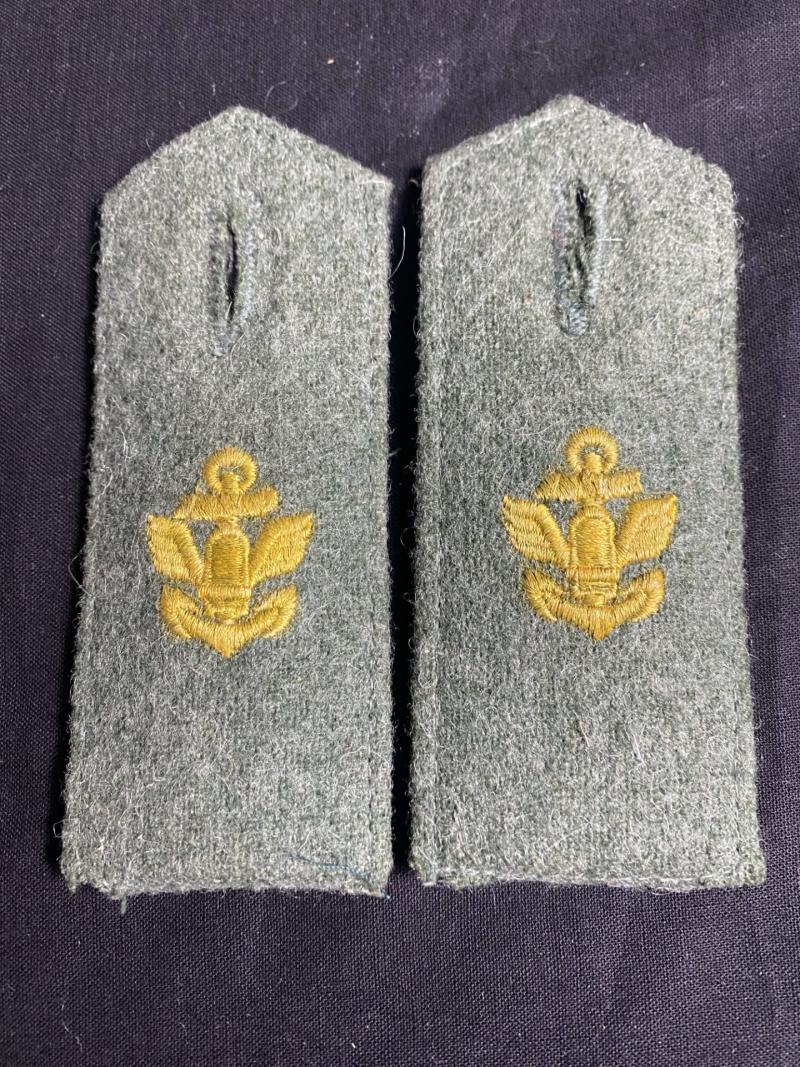 REPRODUCTION WW2 GERMAN COASTAL ARTILLERY SHOULDER BOARDS