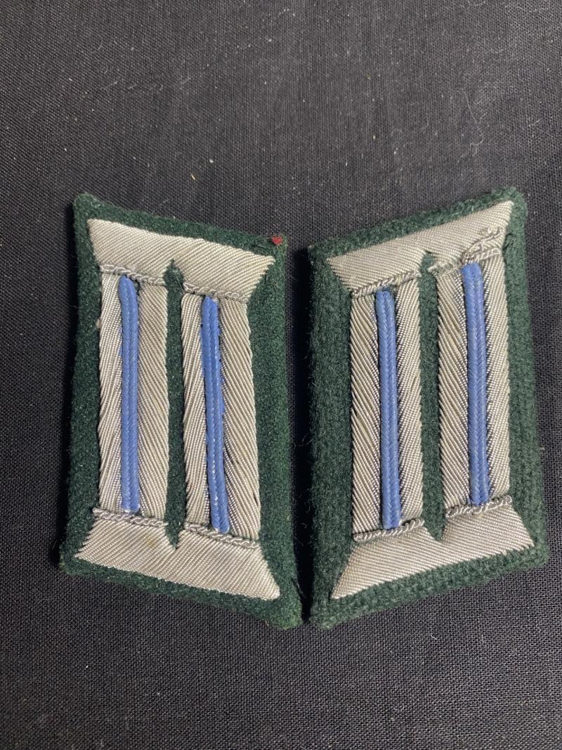 REPRODUCTION WW2 GERMAN OFFICER'S MEDIC COLLAR TABS