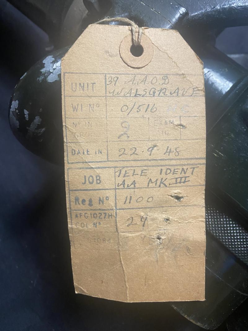 WW2 BRITISH ANTI-AIRCRAFT MK.III TELESCOPE