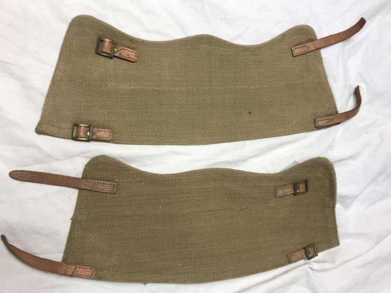 WW2 BRITISH 37 PATTERN GAITERS