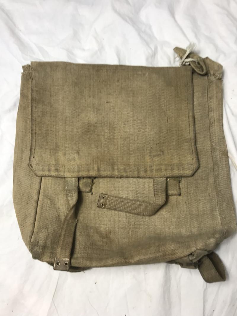 WW2 BRITISH 37 PATTERN LARGE CANVAS BAG