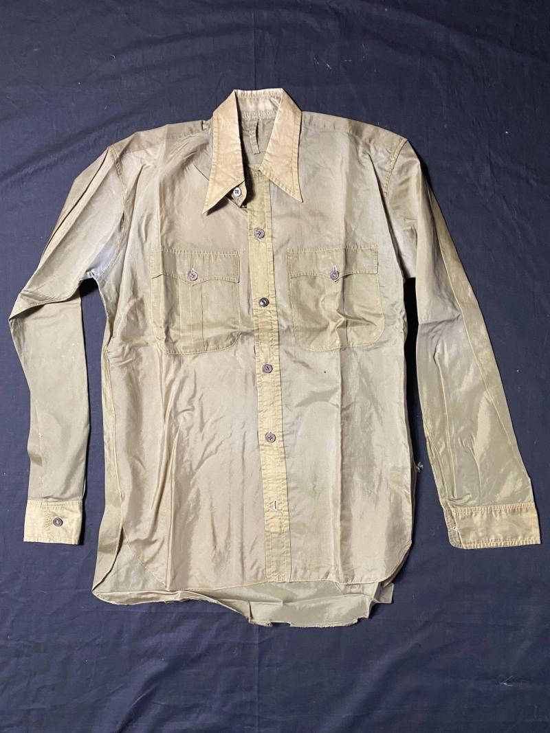 WW2 U.S. SILK PARACHUTE SHIRT